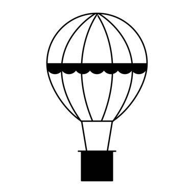 uçan balon hava sıcak