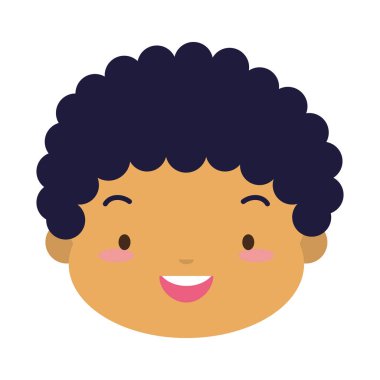 sevimli mutlu çocuk yüz