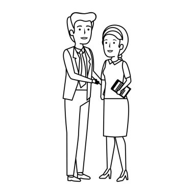 iş çift avatarlar karakter