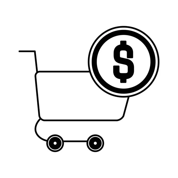 Concepto de compras online — Archivo Imágenes Vectoriales