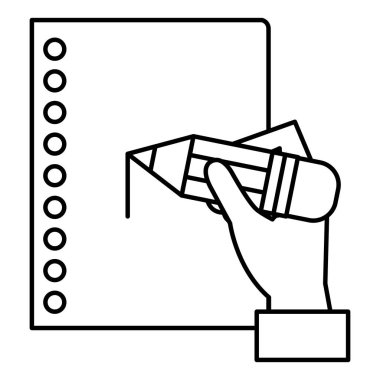 el yazısı ile kalem grafit