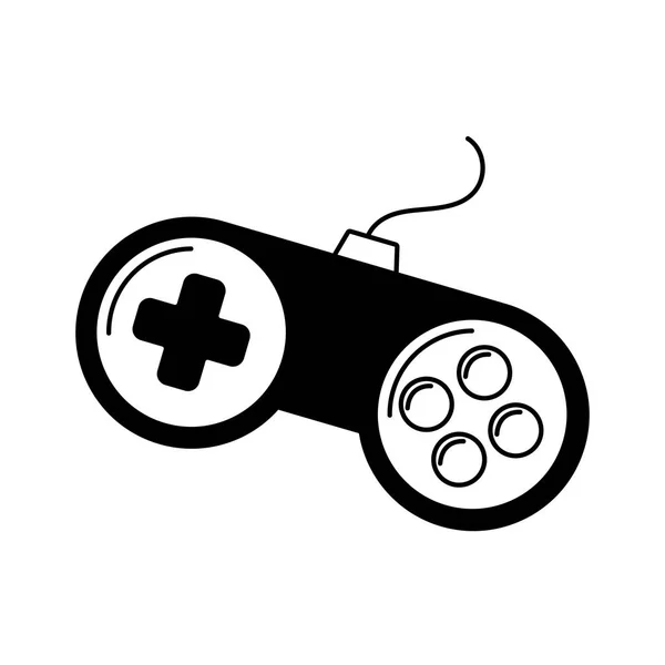 Controllo videogame icona isolata — Vettoriale Stock