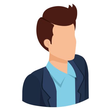 işadamı avatar karakter simgesi