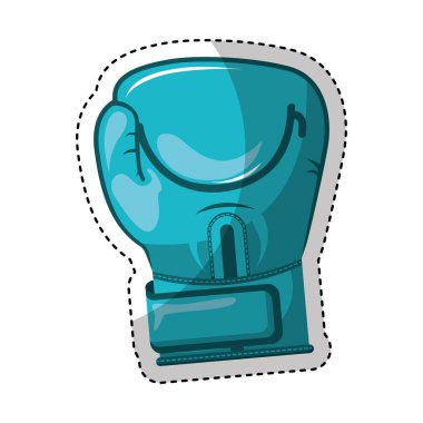 Eldiven Boks izole simgesi