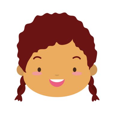 sevimli kız mutlu yüz