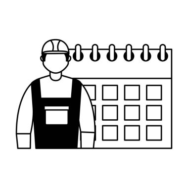 oluşturucu takvim işçi günü