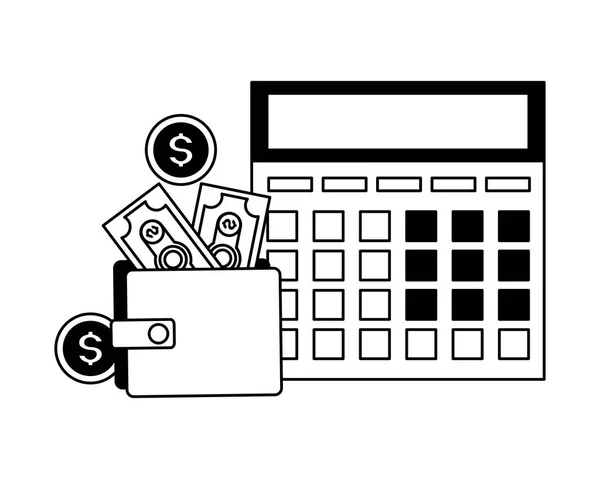 Paiement du temps d'impôt — Image vectorielle