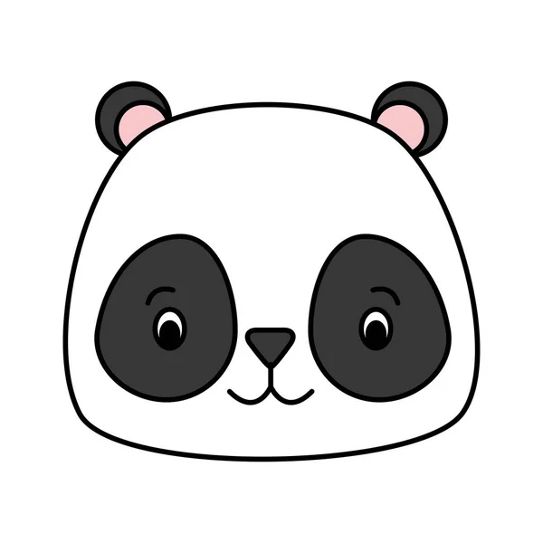 Lindo animal de dibujos animados — Vector de stock