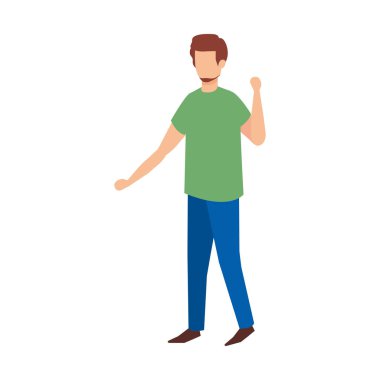 Sakallı genç adam Avatar karakteri