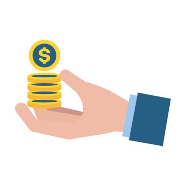 el tutan sikke yığını