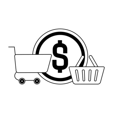 Çevrimiçi alışveriş kavramı