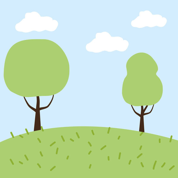 Ландшафт лугов
