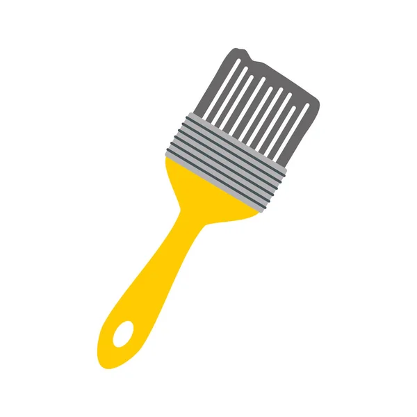Icono de herramienta de cepillo — Vector de stock