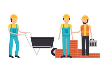 işçi inşaat ekipmanları