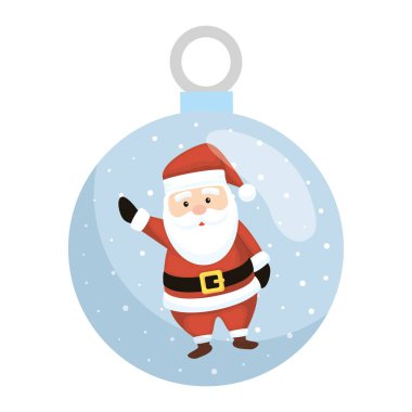 sevimli noel noel baba ile kristal top