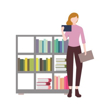 ofis çalışma alanında iş kadını