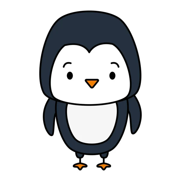 Lindo animal de dibujos animados — Vector de stock