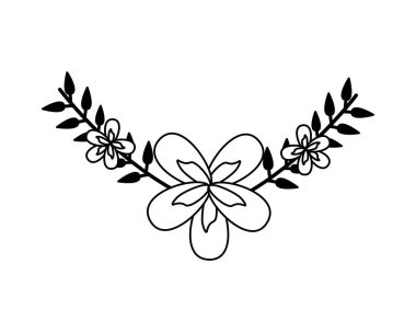 çiçek dalı yaprakları