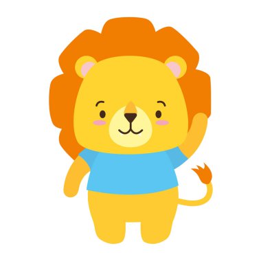 Sevimli hayvan çizgi filmi