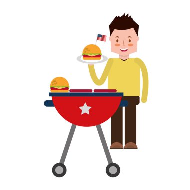 Amerikan Bağımsızlık günü insanlar