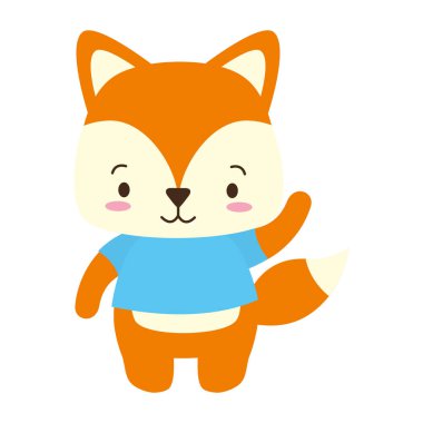 Sevimli hayvan çizgi filmi