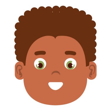 Mutlu küçük çocuk baş karakter