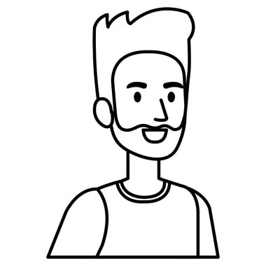 genç adam avatar karakter