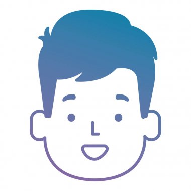 Mutlu küçük çocuk baş karakter