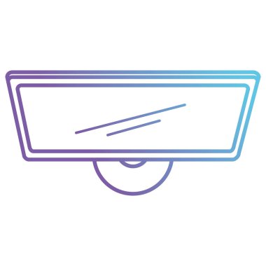 bilgisayar görüntü izole simgesini