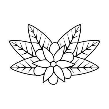 simge ile çiçek yaprakları