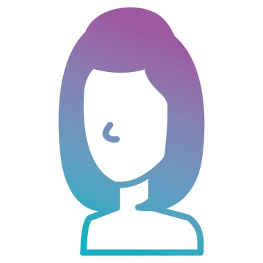 güzel ve genç kadın gömleksiz karakter