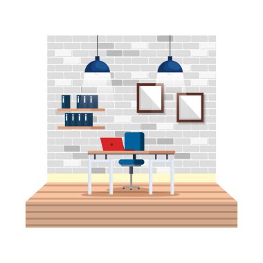 İşyeri Ofis sahne simgesi