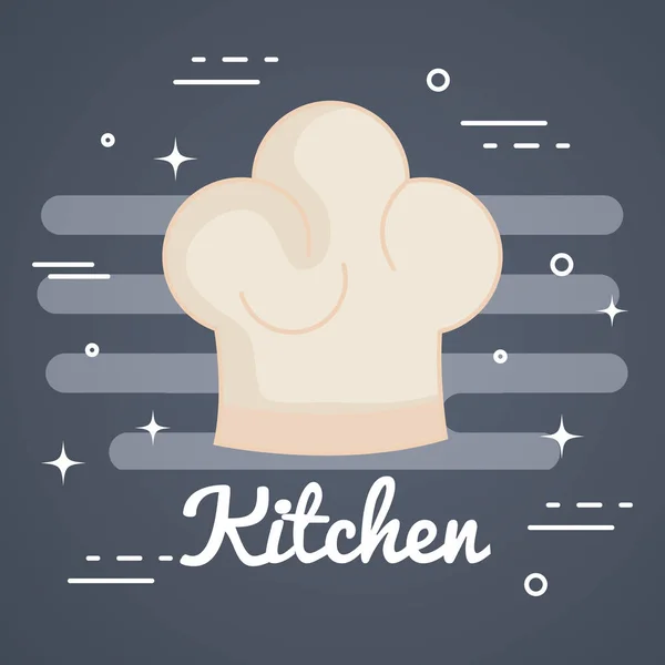 Diseño colorido de utensilios de cocina — Vector de stock