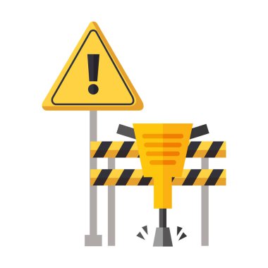 İnşaat ekipman simgesi