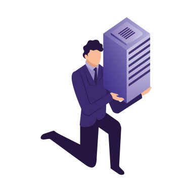 kule sunucu ile zarif işadamı