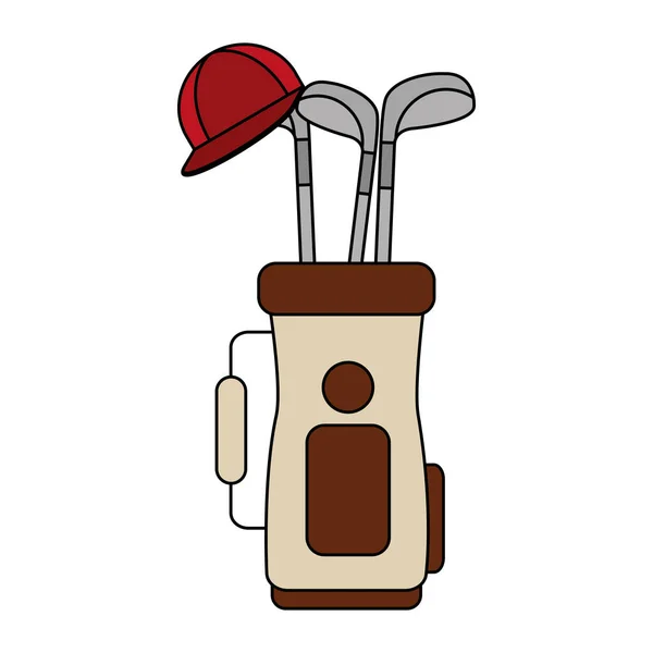 Activité de golf sportif — Image vectorielle