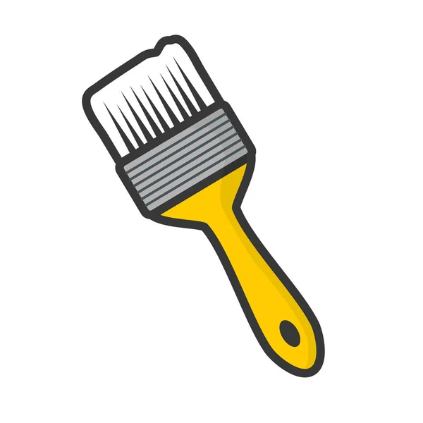Icono de herramienta de cepillo — Archivo Imágenes Vectoriales