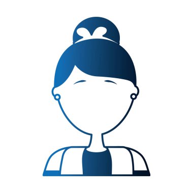 baş kadın avatar karakteri