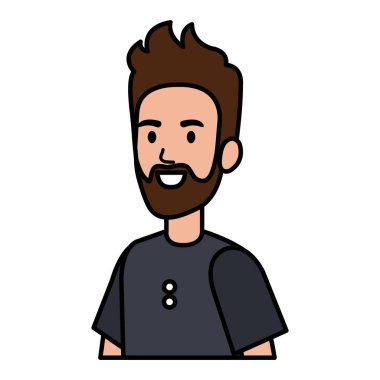 genç adam avatar karakter