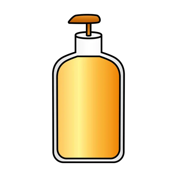Hautpflegeflasche — Stockvektor
