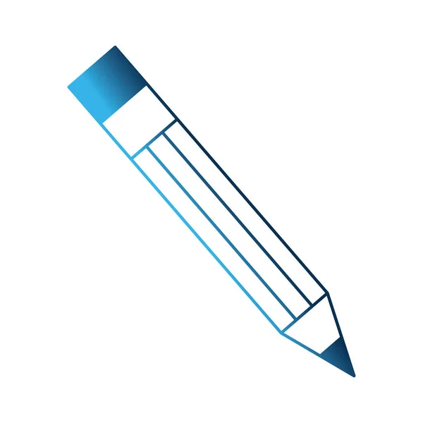 Izolované ikona tužky zápis — Stockový vektor