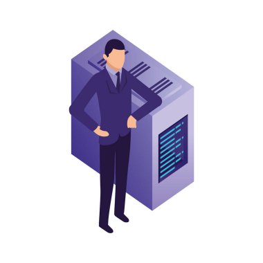 kule sunucu ile zarif işadamı