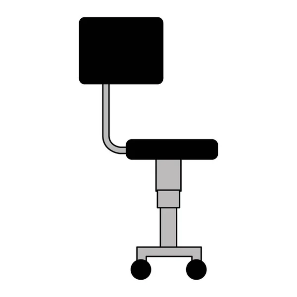 Kontorsstol möbler — Stock vektor