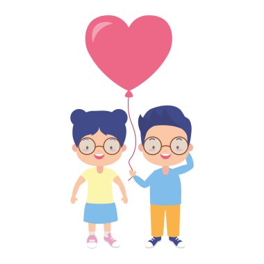 balon ile mutlu çocuklar