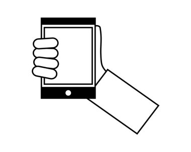 el tutan akıllı telefon dijital cihaz