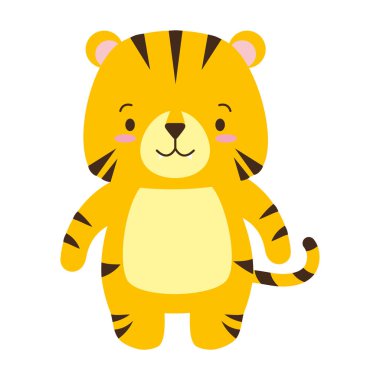 Sevimli hayvan çizgi filmi