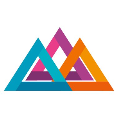 üçgen şekilli iş amblemi