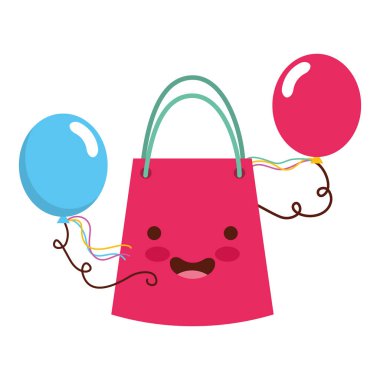 doğum günü kawaii çanta hediye balonlar