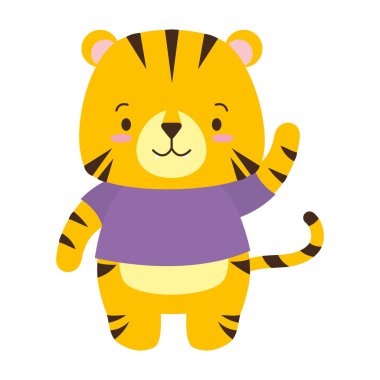 Sevimli hayvan çizgi filmi