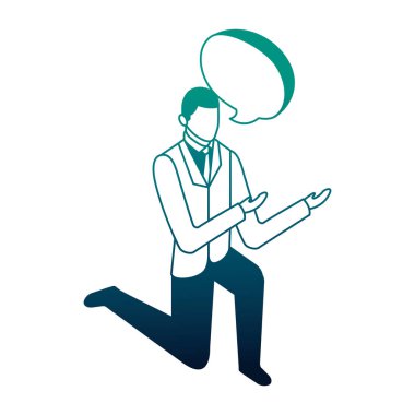 zarif işadamı aşağı dizlerimi niçin konuşma balonu ile